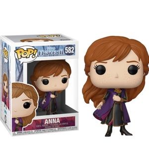 Funko Pop! Movies: Frozen II - Anna 582 Vinyl Figure / Brand New / W/ Protector